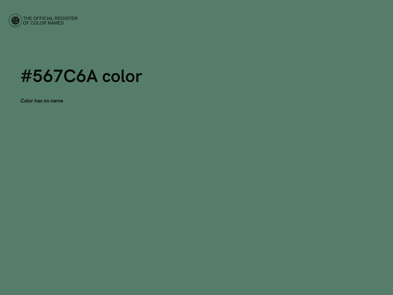 #567C6A color image