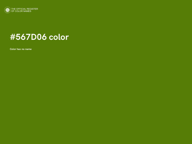 #567D06 color image