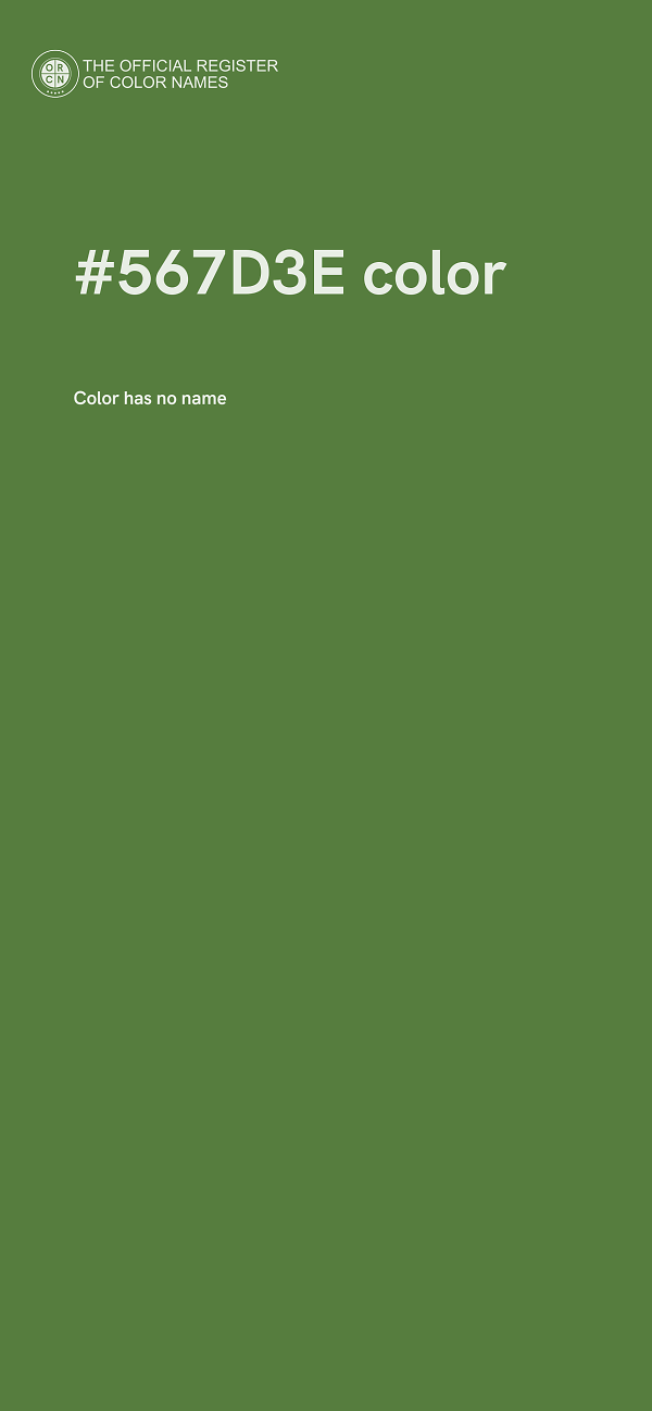 #567D3E color image