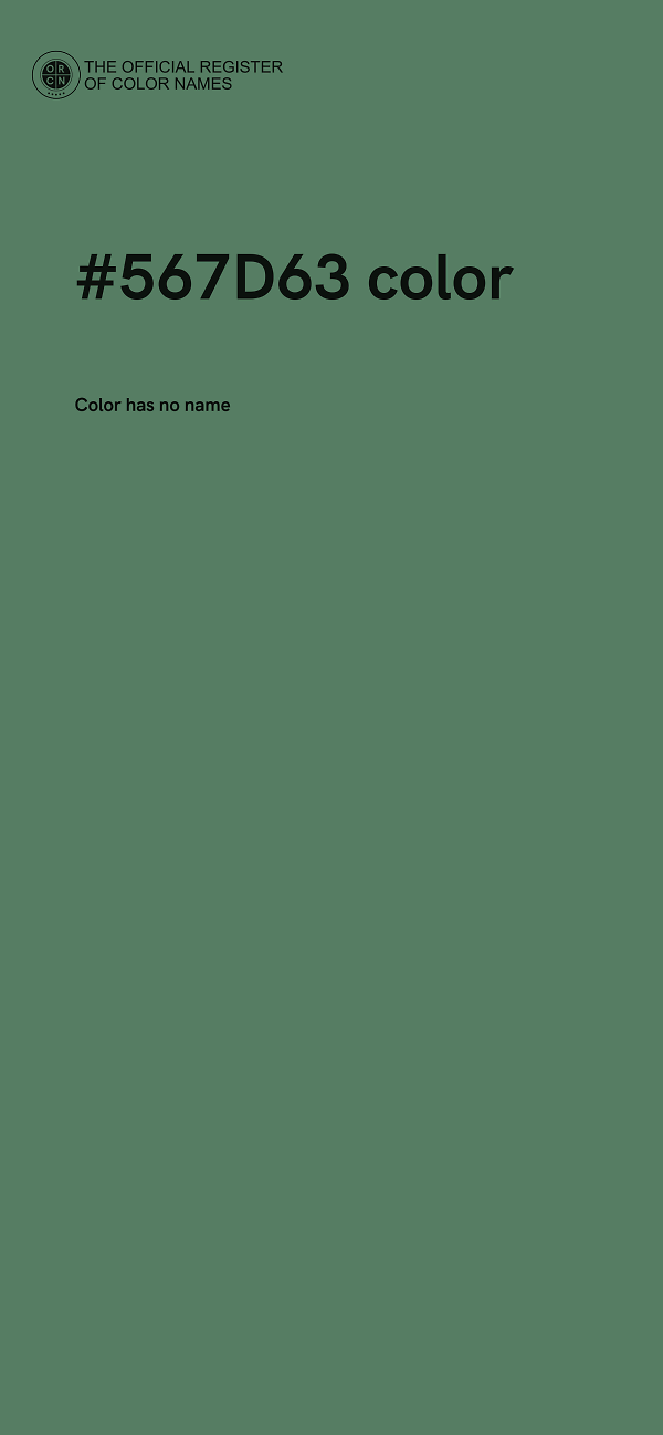#567D63 color image