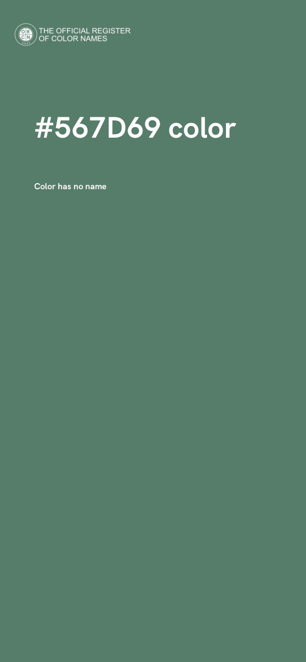 #567D69 color image