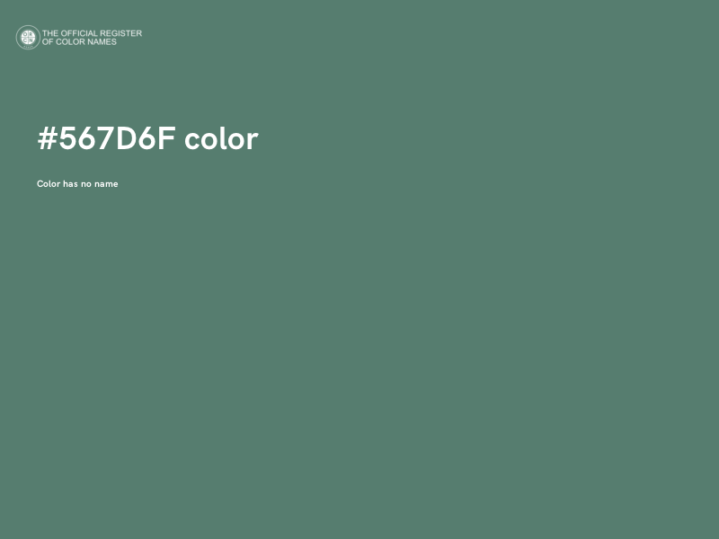 #567D6F color image