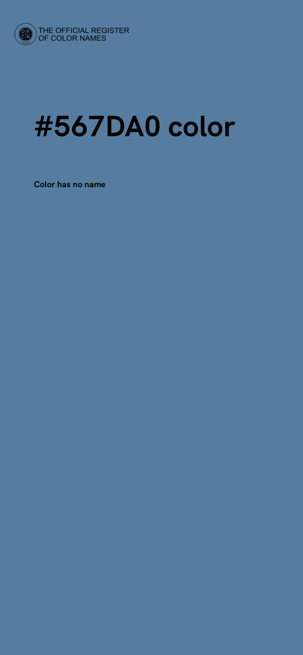 #567DA0 color image