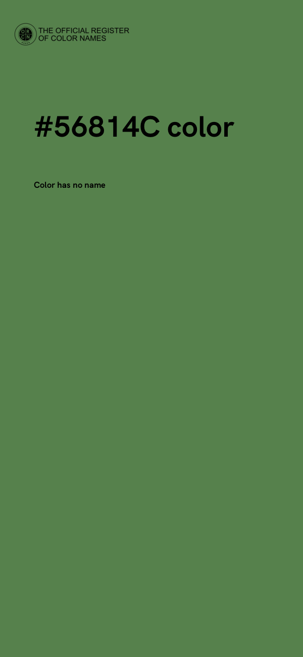 #56814C color image
