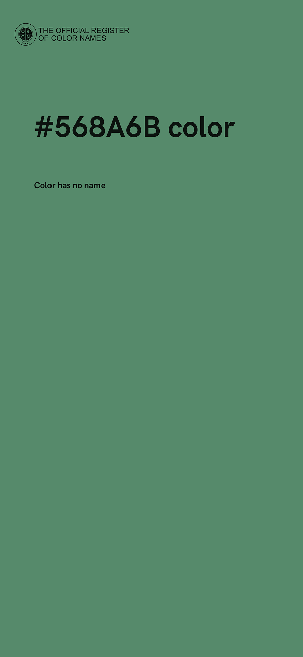 #568A6B color image