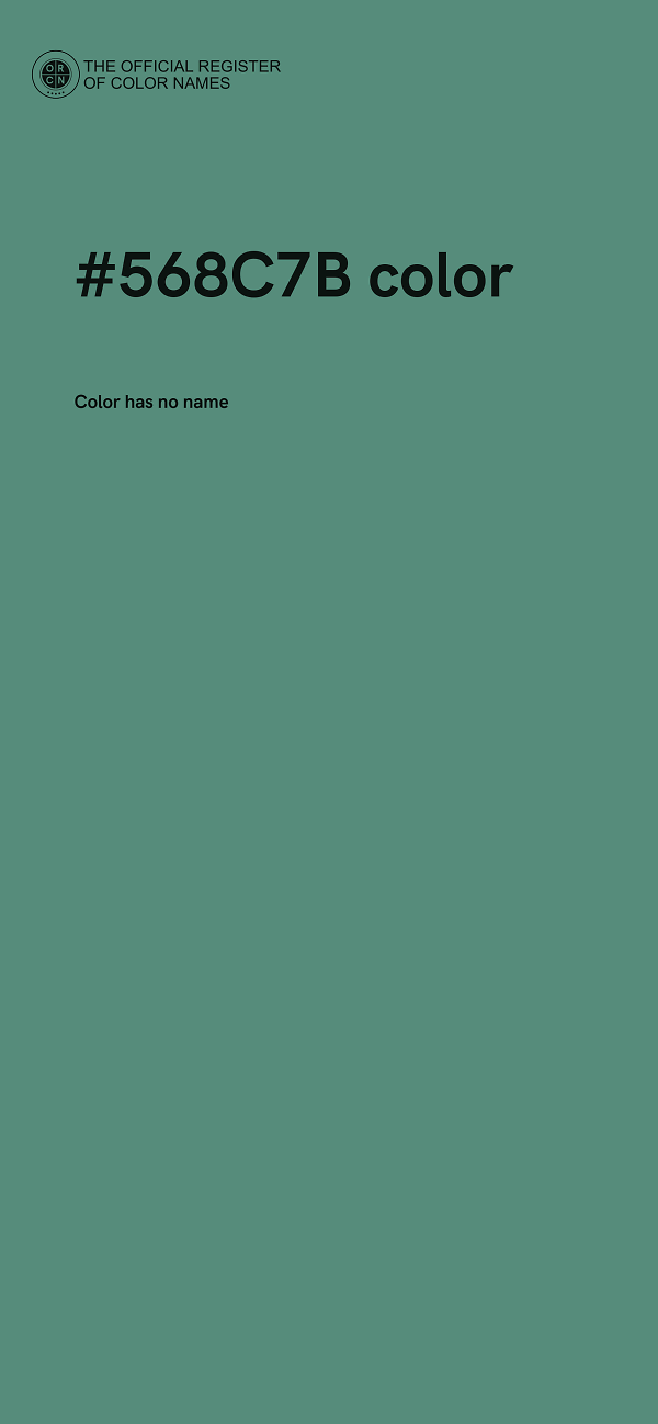 #568C7B color image