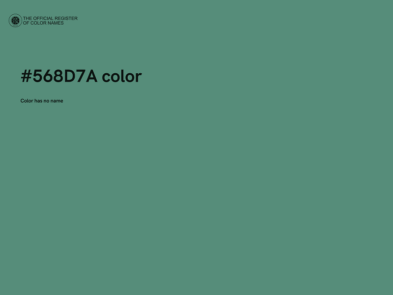 #568D7A color image