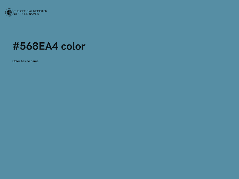 #568EA4 color image