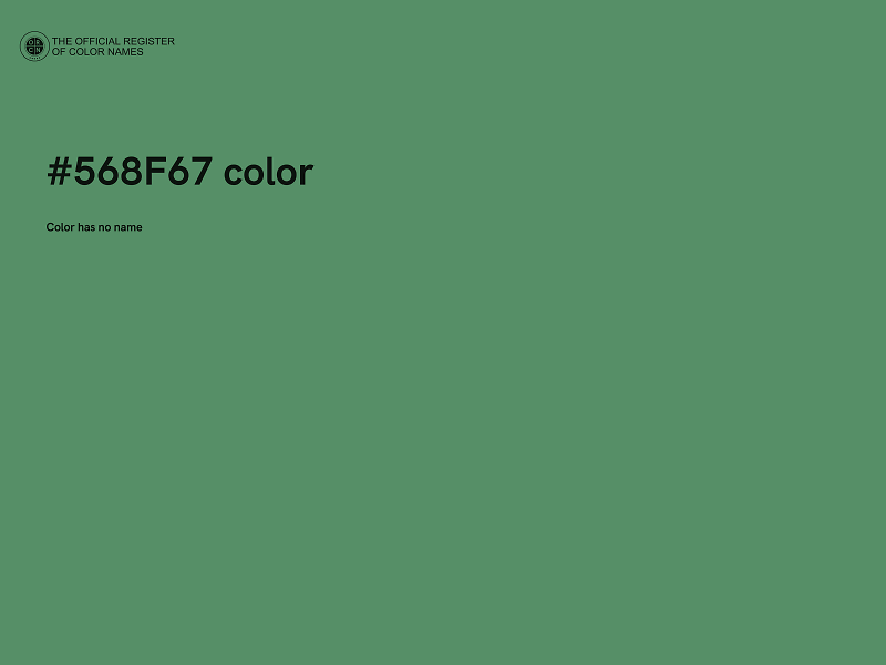 #568F67 color image
