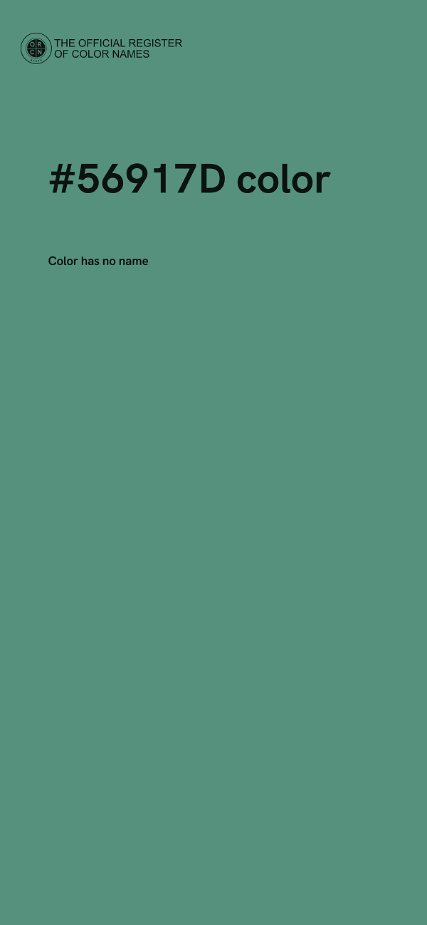 #56917D color image