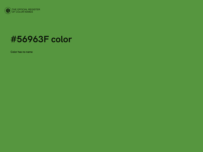 #56963F color image
