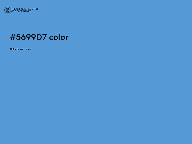 #5699D7 color image