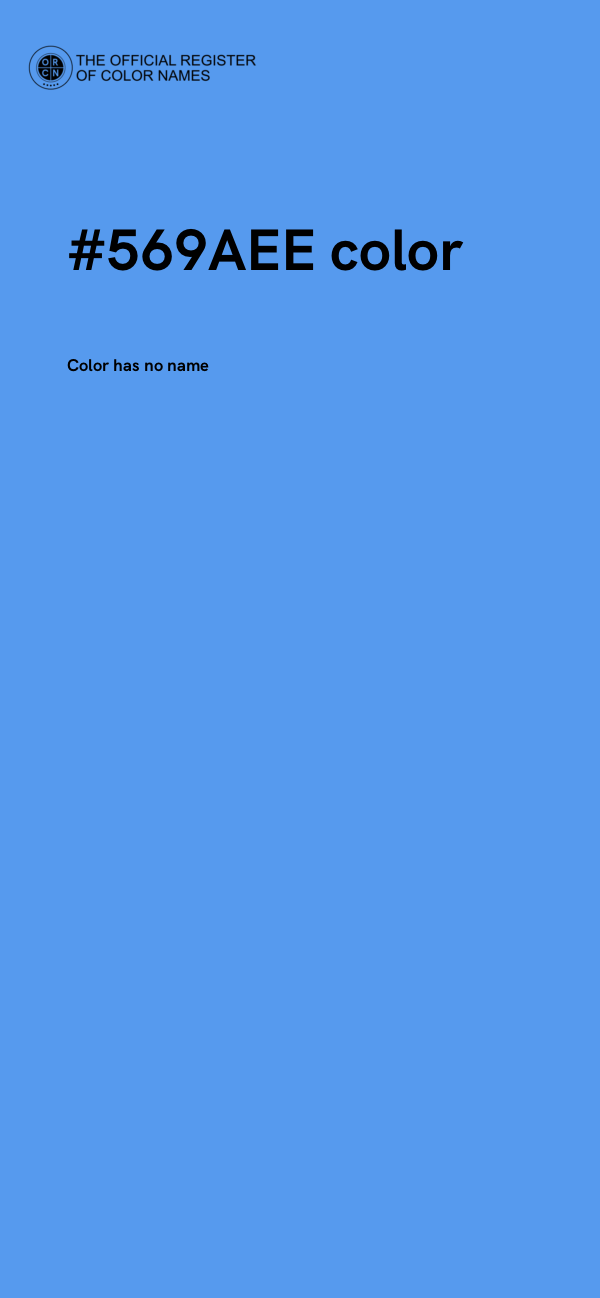 #569AEE color image