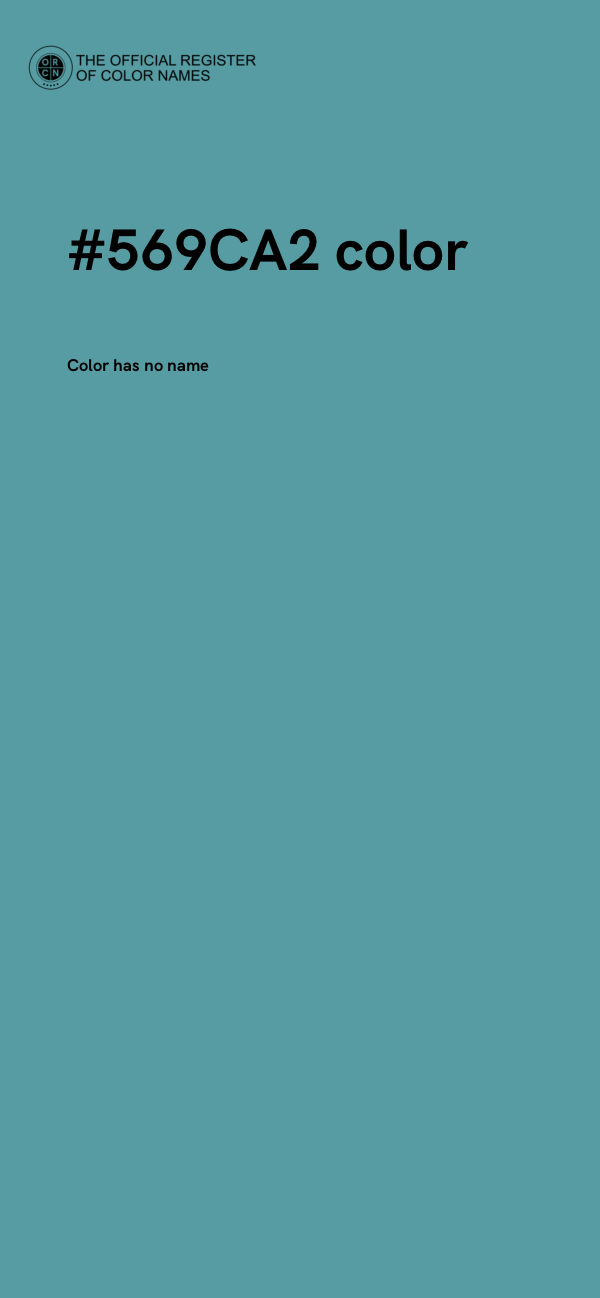 #569CA2 color image