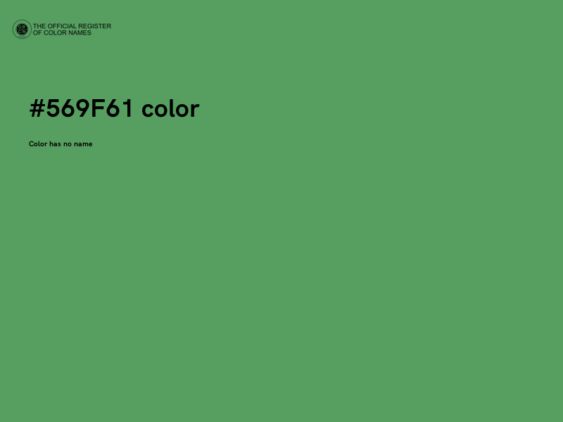 #569F61 color image