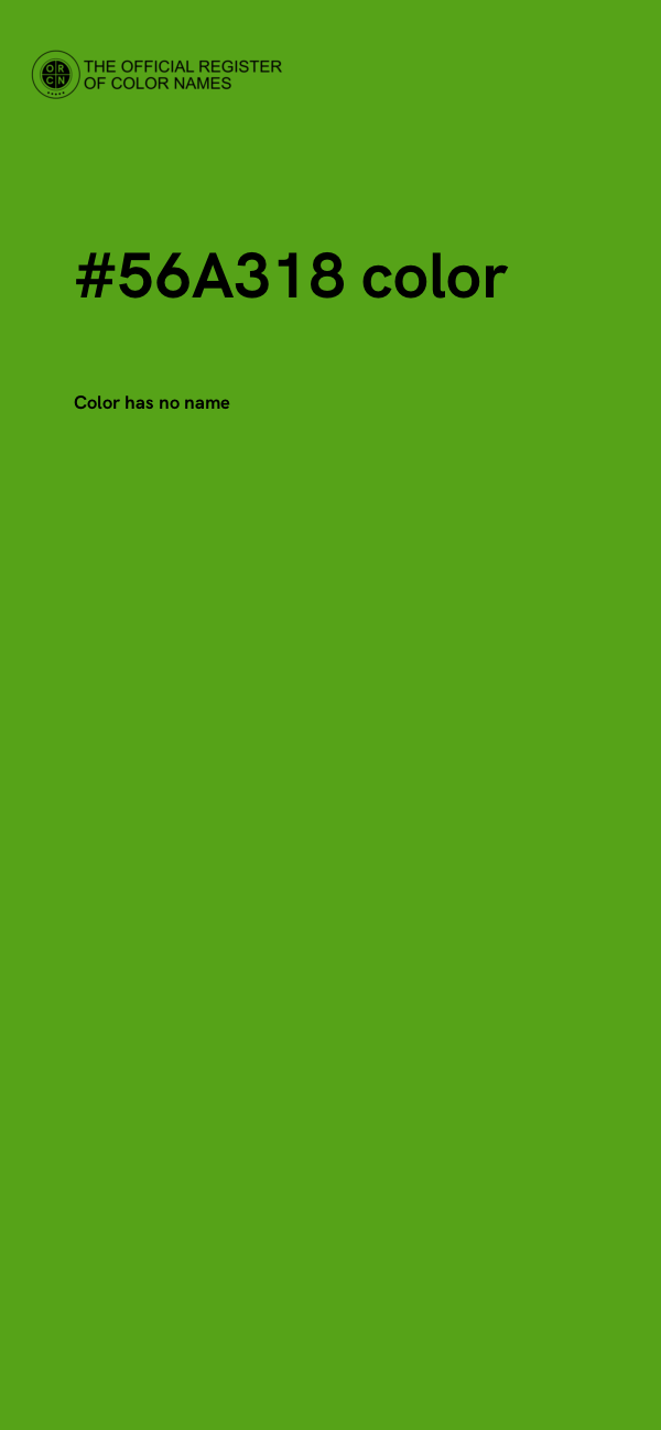#56A318 color image