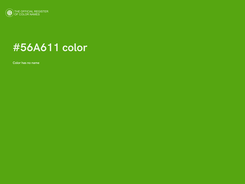 #56A611 color image