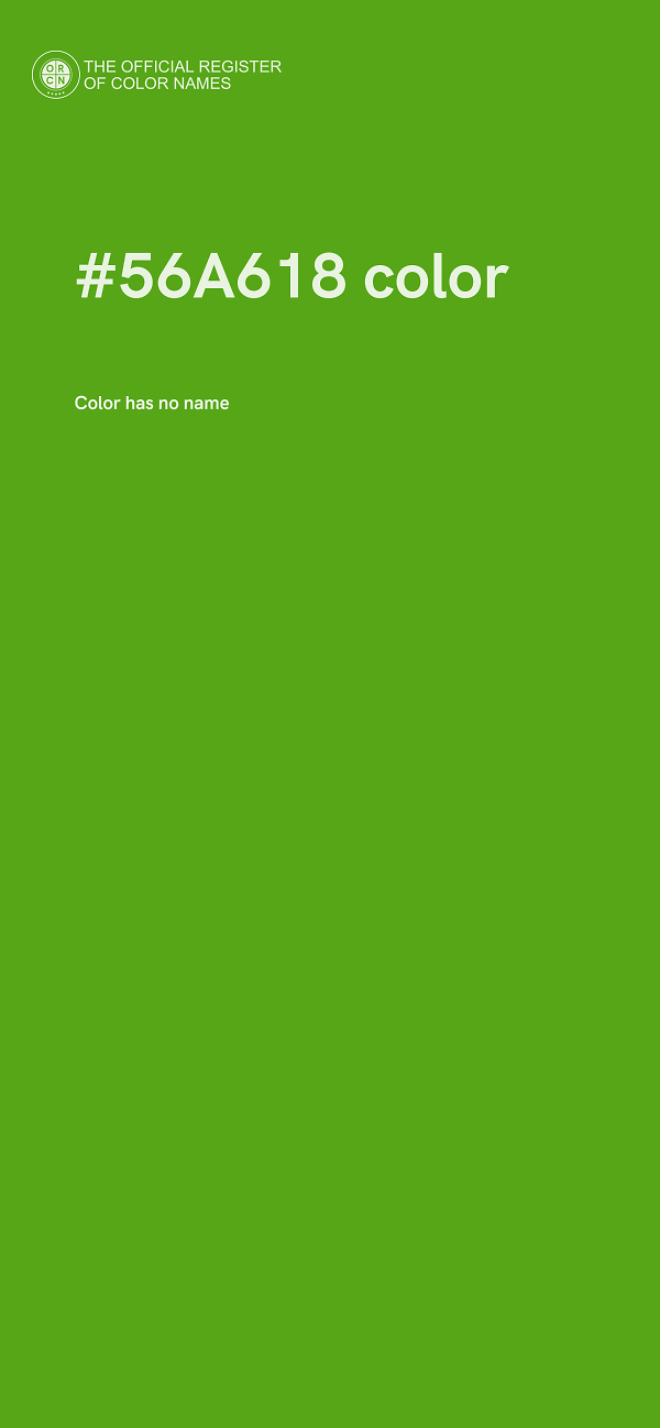 #56A618 color image