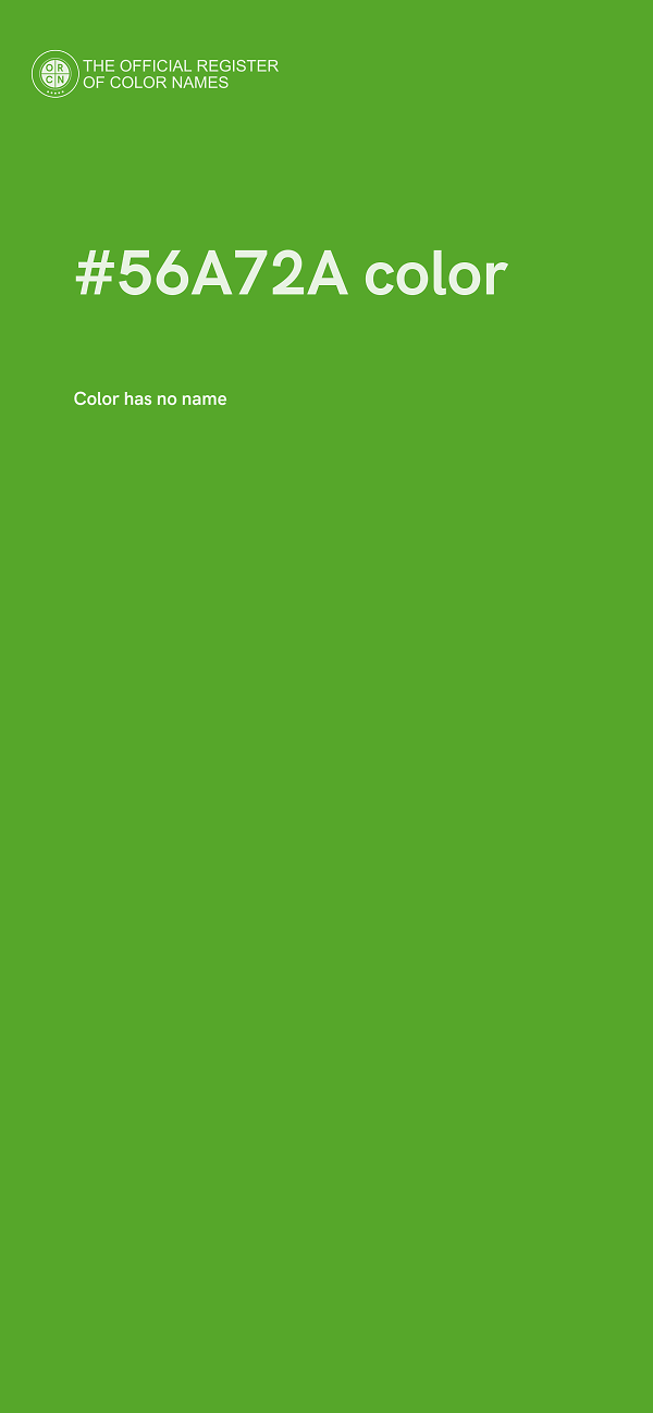 #56A72A color image