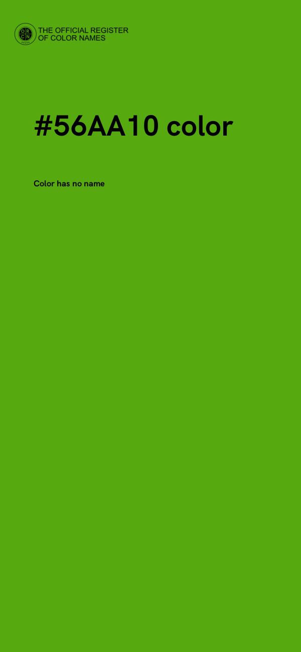 #56AA10 color image