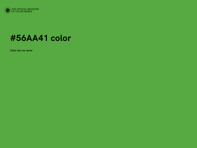 #56AA41 color image