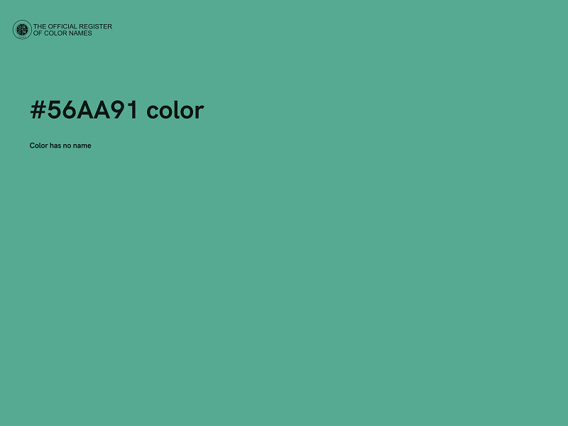 #56AA91 color image