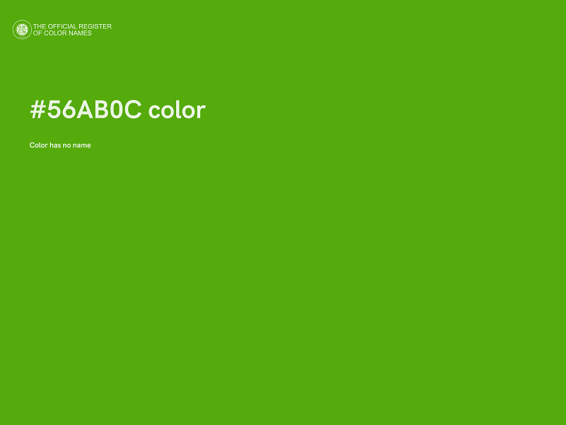 #56AB0C color image