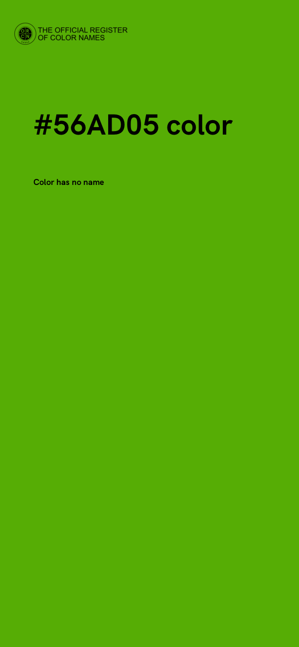 #56AD05 color image