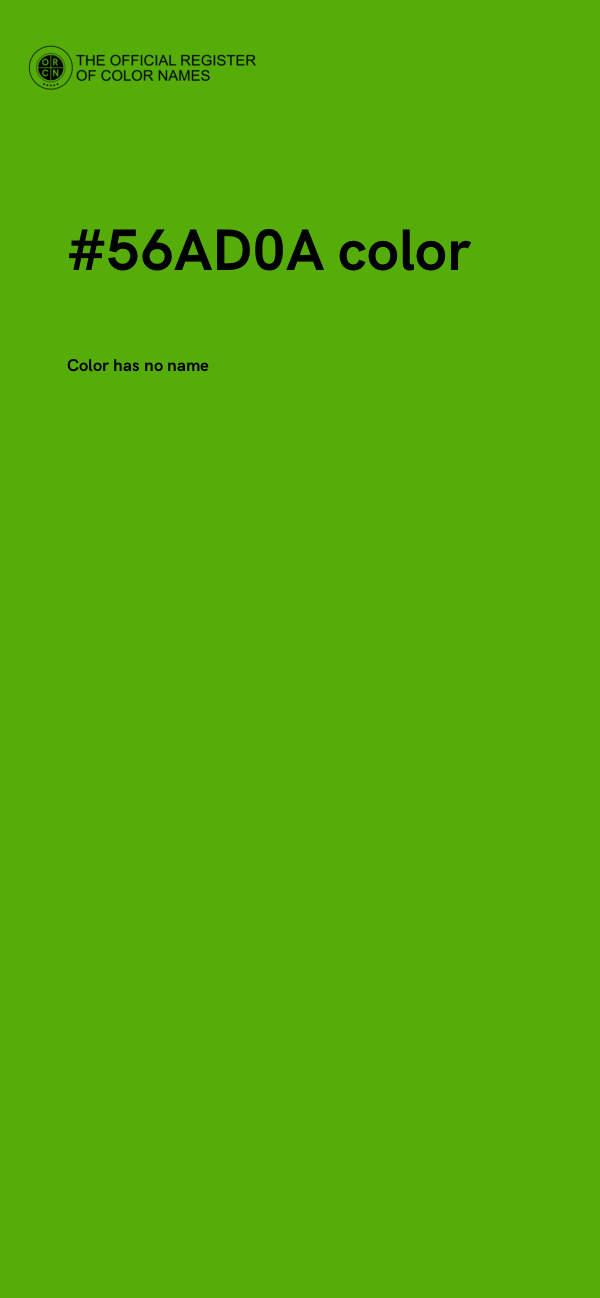 #56AD0A color image