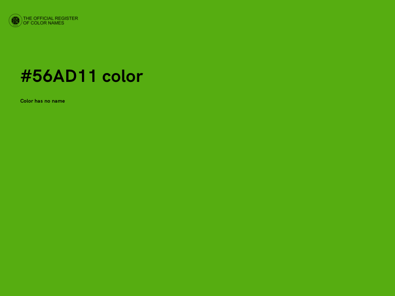 #56AD11 color image