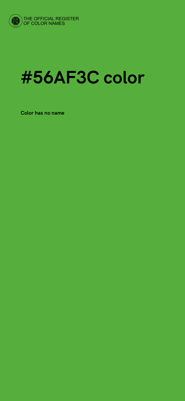#56AF3C color image
