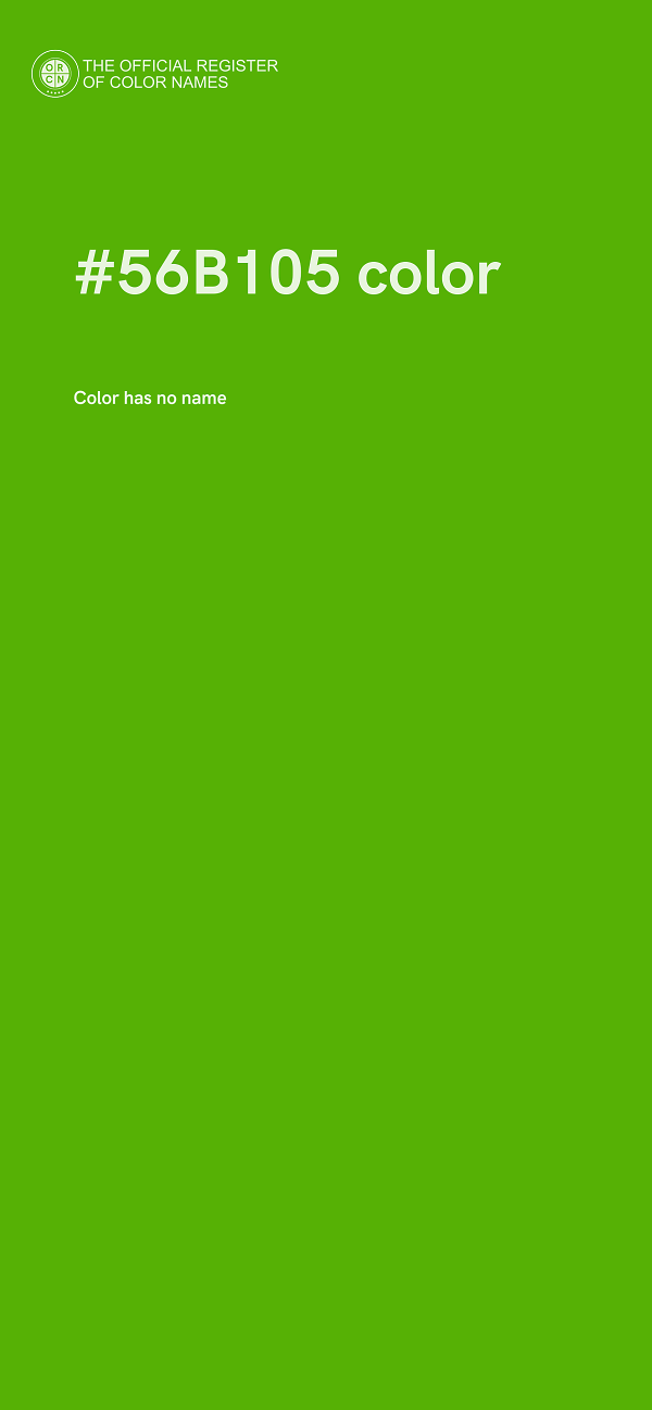 #56B105 color image