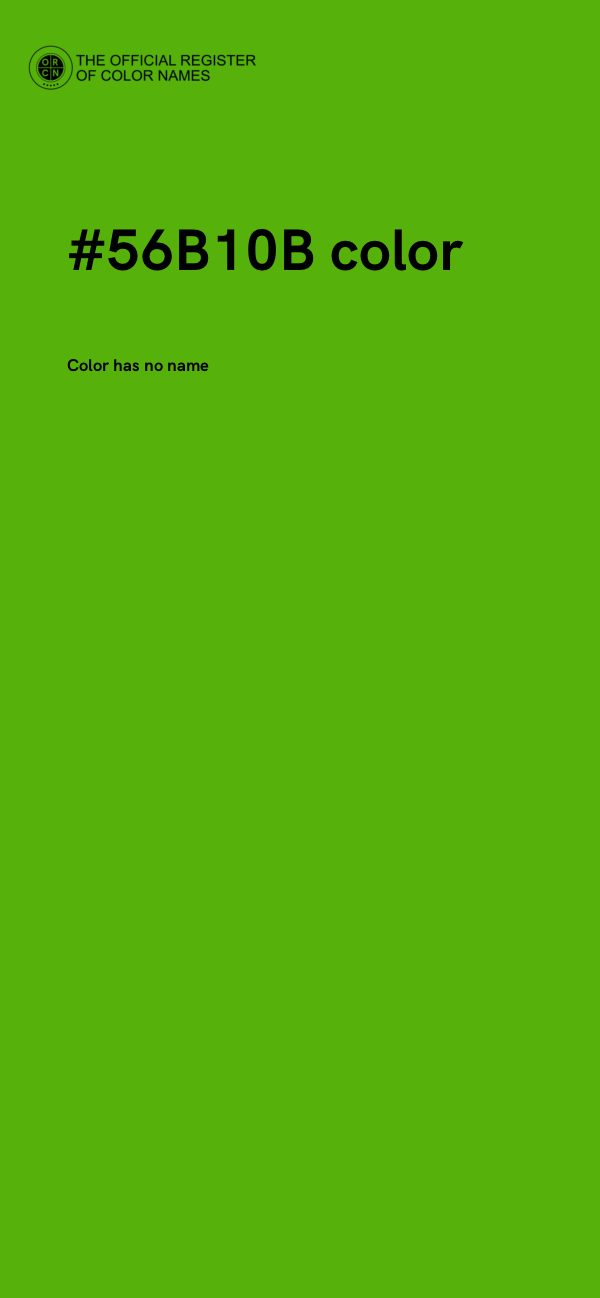 #56B10B color image