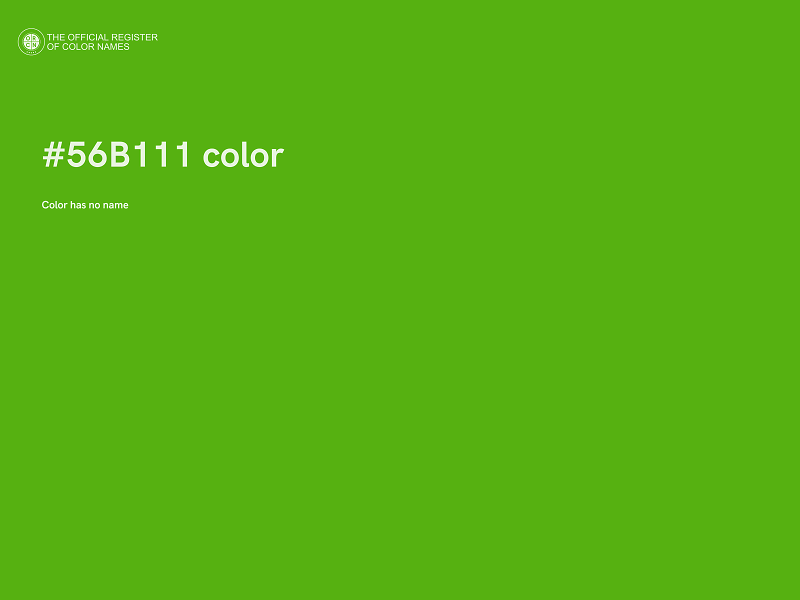#56B111 color image