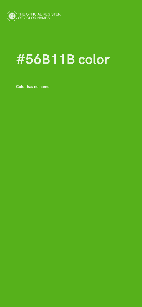#56B11B color image