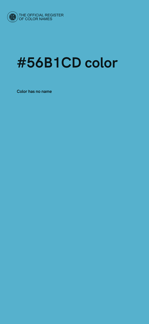 #56B1CD color image