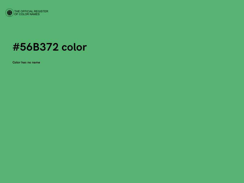 #56B372 color image
