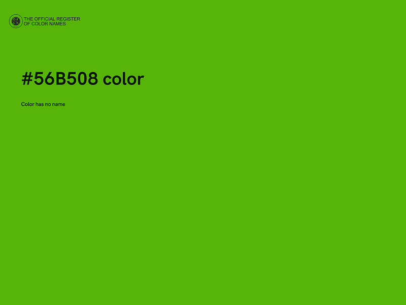 #56B508 color image