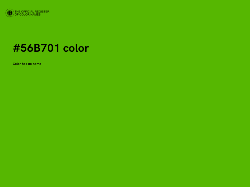 #56B701 color image