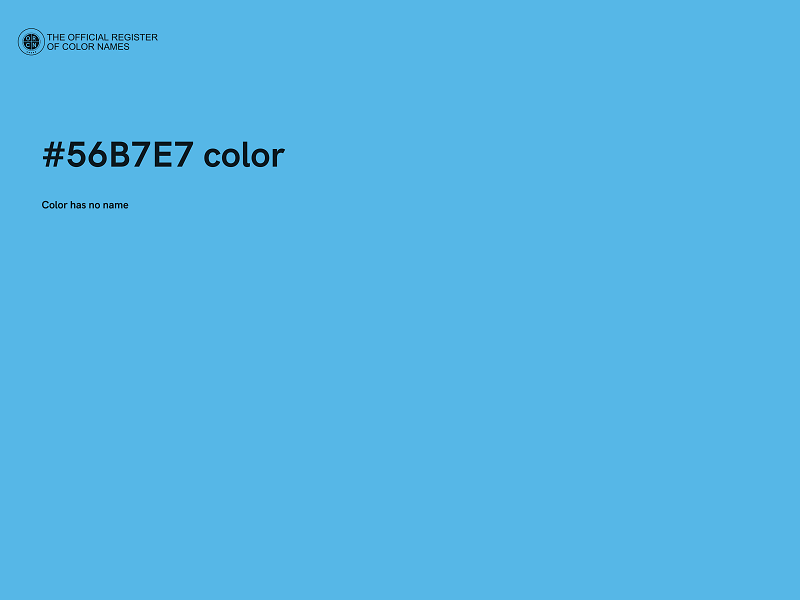 #56B7E7 color image