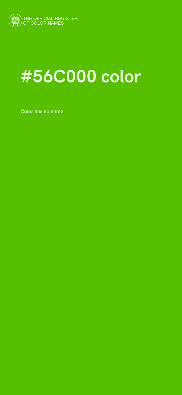 #56C000 color image
