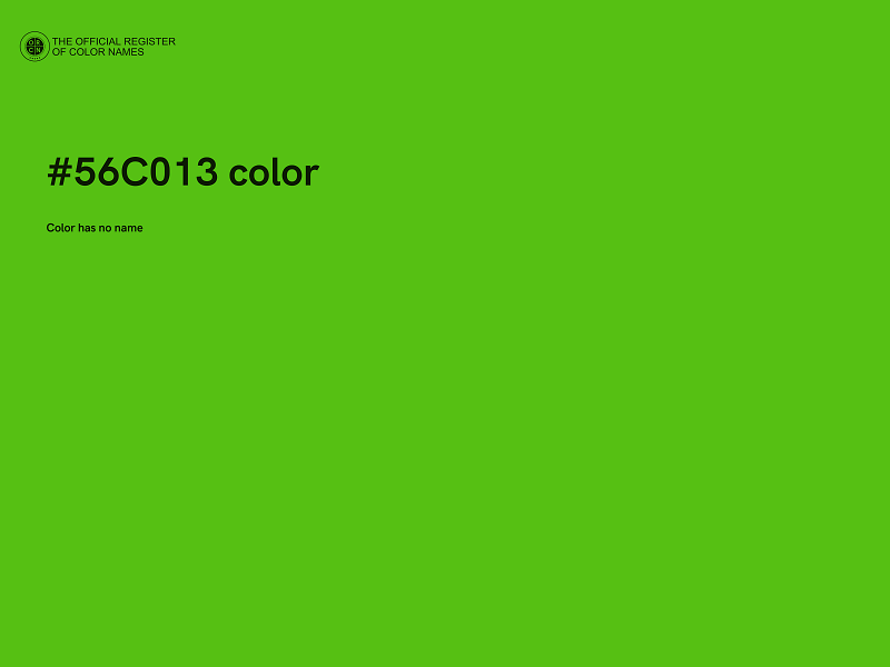 #56C013 color image