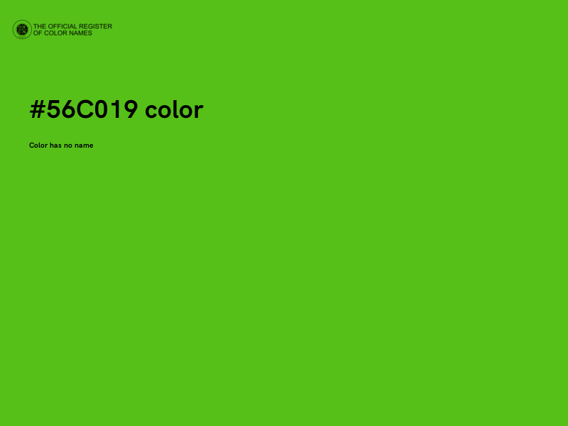 #56C019 color image