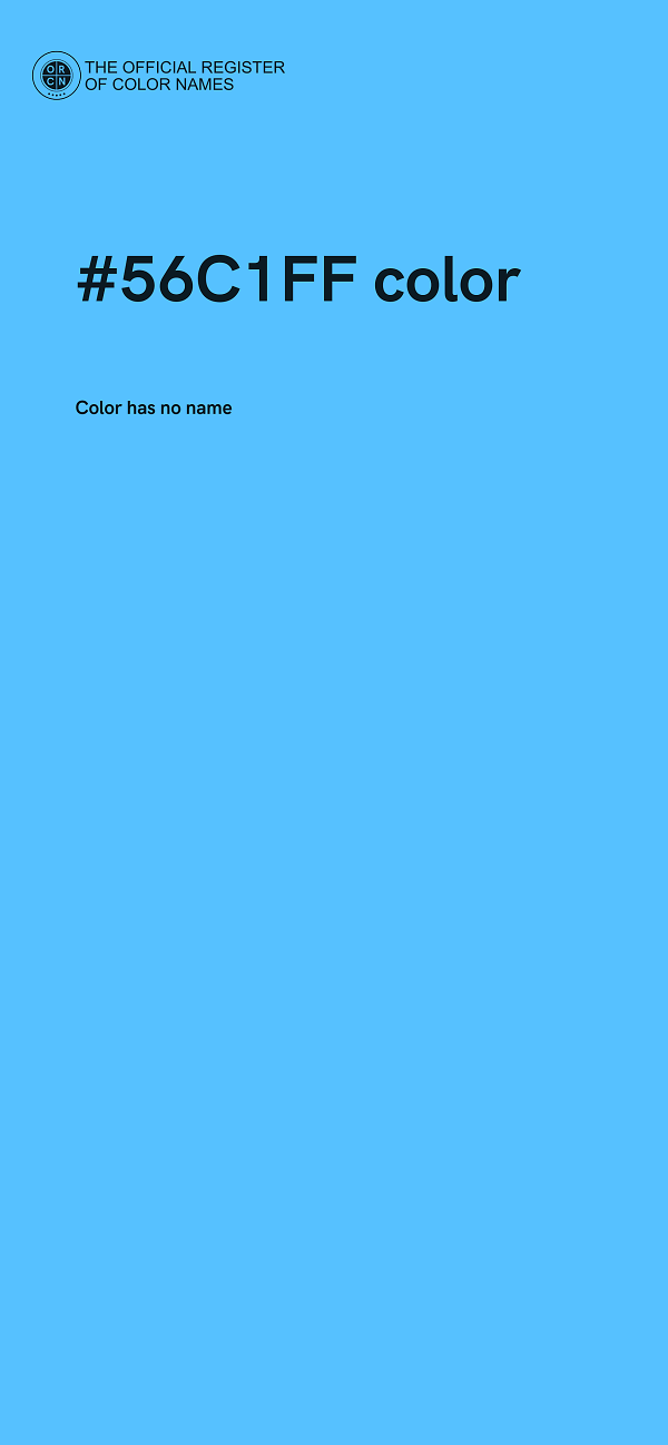 #56C1FF color image
