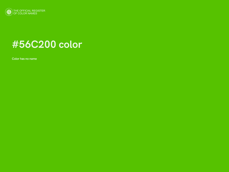 #56C200 color image