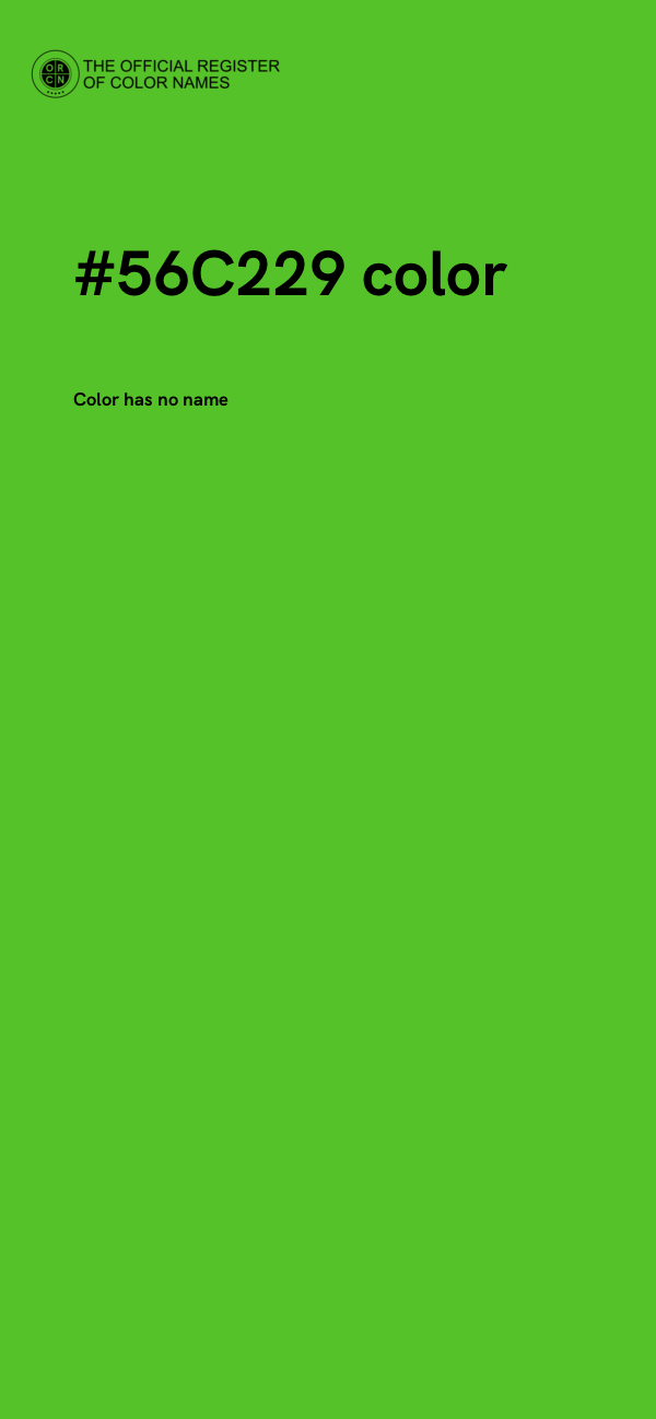 #56C229 color image