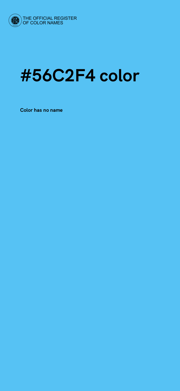 #56C2F4 color image