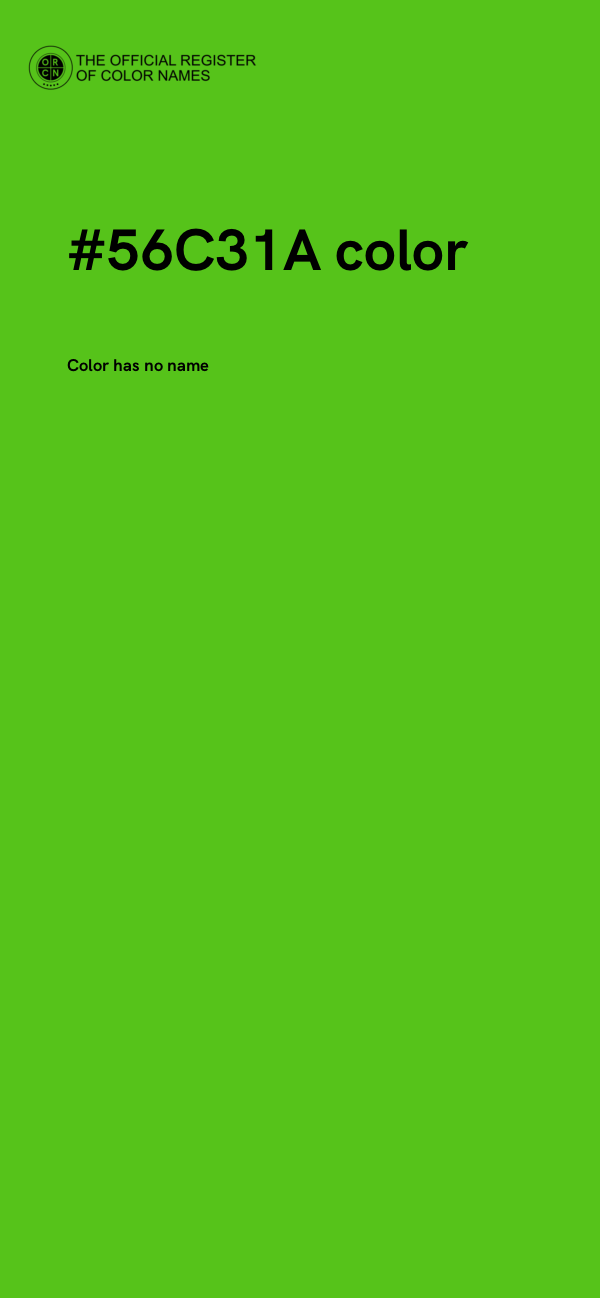 #56C31A color image