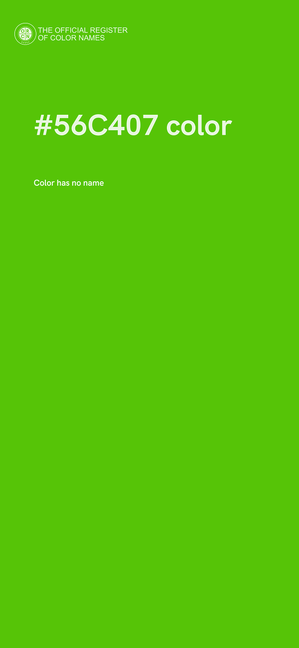 #56C407 color image