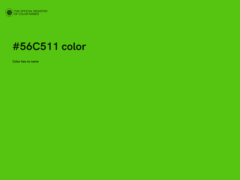 #56C511 color image